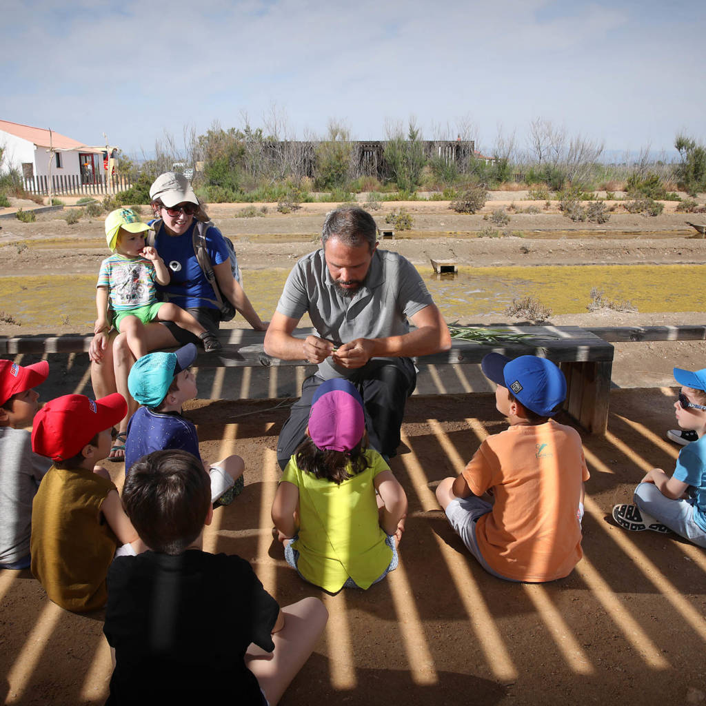 La visita de los pequeños